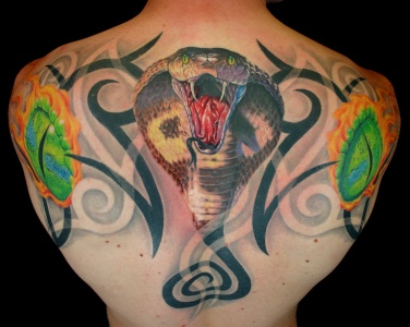 Tattoos - Tribal tattoos - Tribal snake